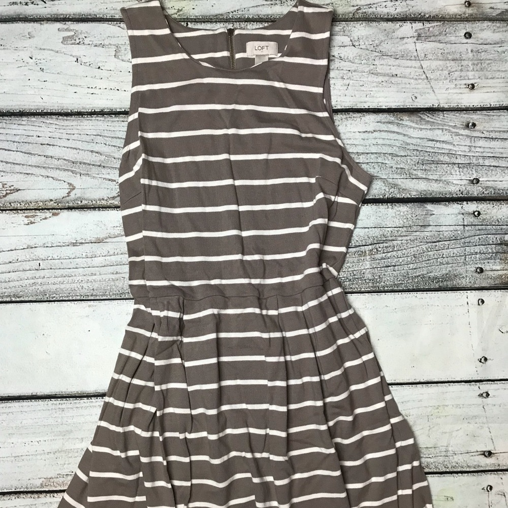 Ann Taylor Loft Fit and Flare dress size 14